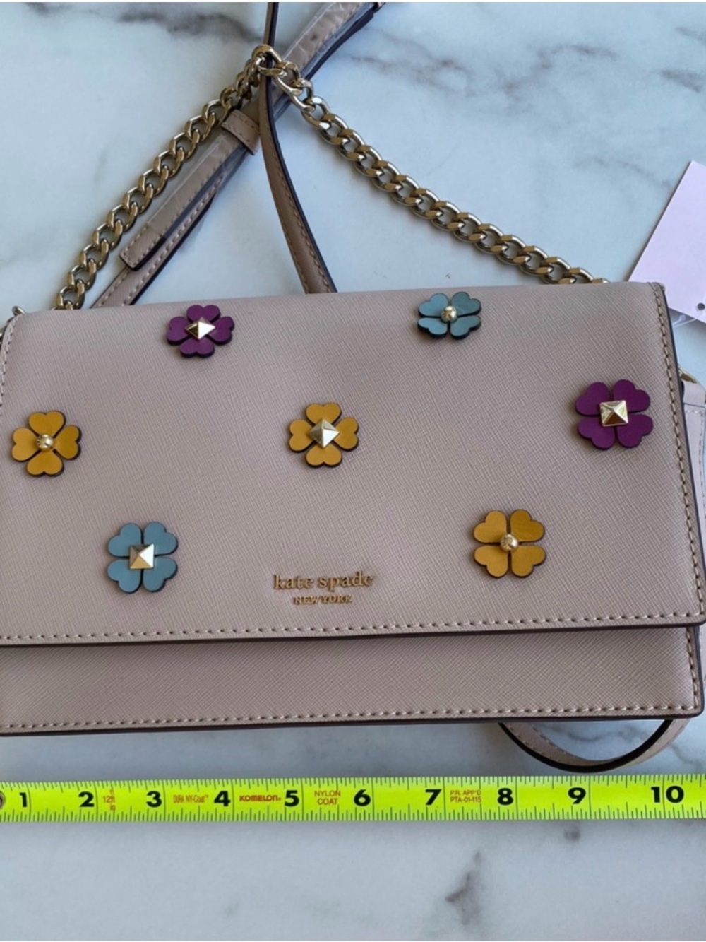Kate Spade Cameron Spade Flower Applique Crossbody Bag - Picture 2 of 8
